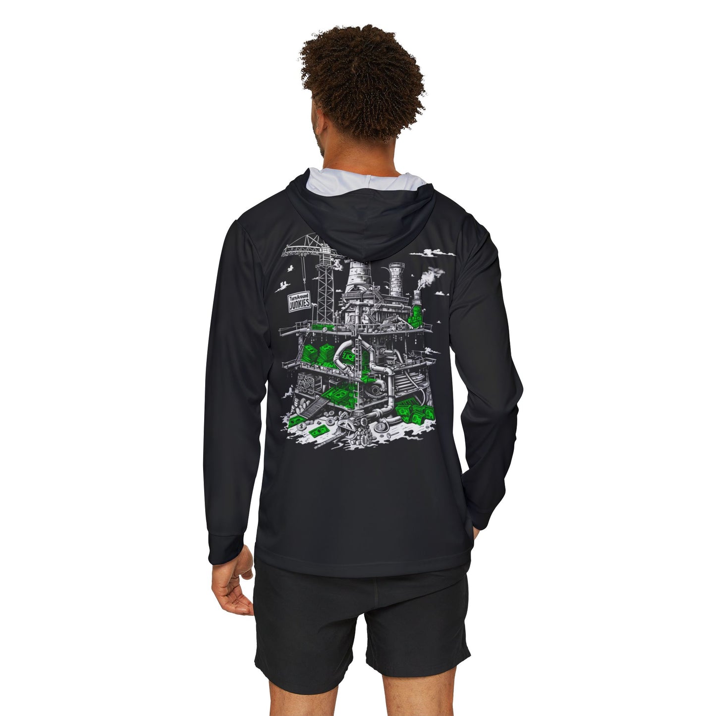 Turnaround Junkies "Stacks On Deck" Men's Sports Warmup Hoodie