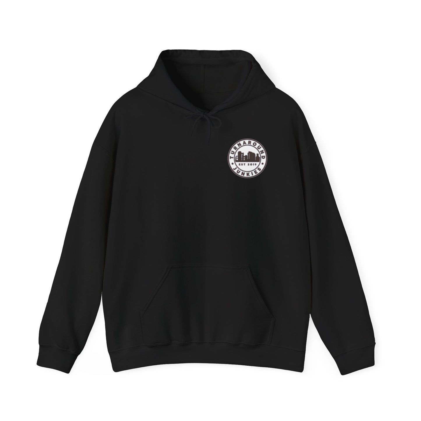Turnaround Junkies Circle Logo Heavy Blend™ Hooded Sweatshirt
