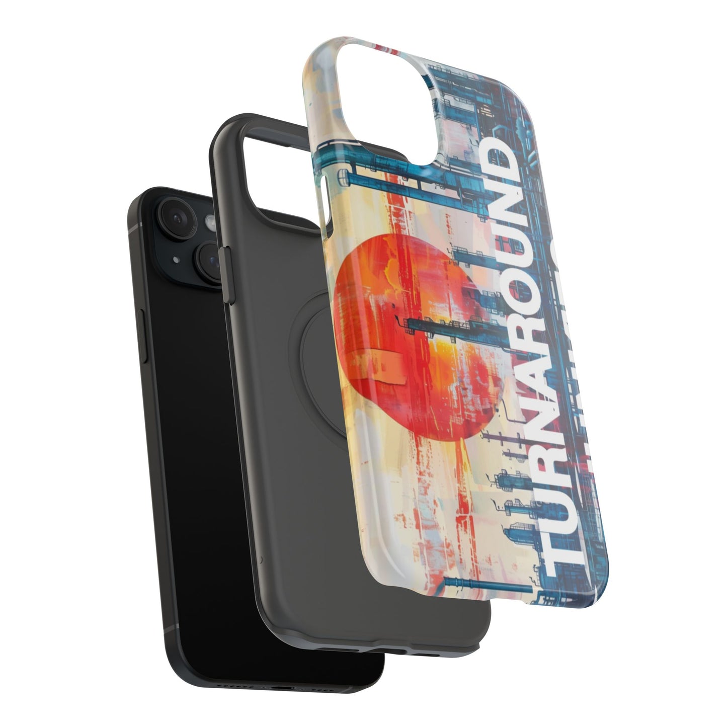 Turnaround Junkies  Red Sun Rising Impact-Resistant Cases
