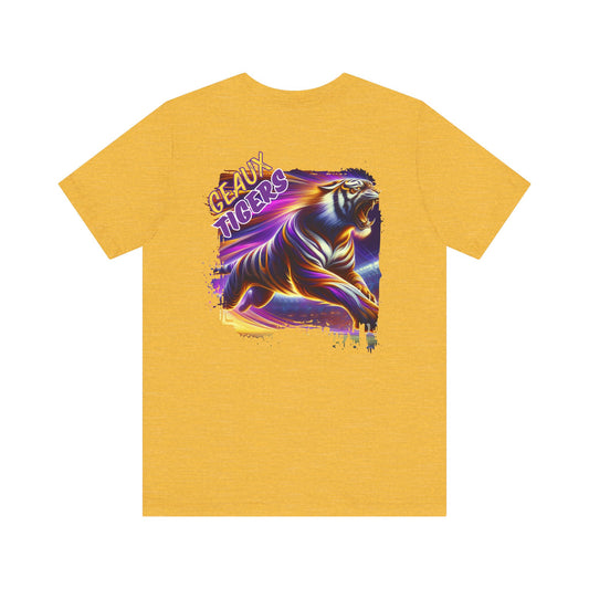 Geaux Tigers COLOR RUSH Unisex Jersey Short Sleeve Tee