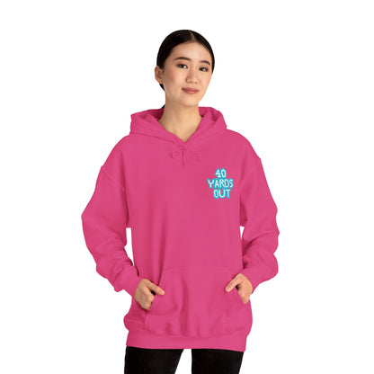 40 YARDS OUT Brand Productions Muddy Boar Heavy Blend™ Hooded Sweatshirt