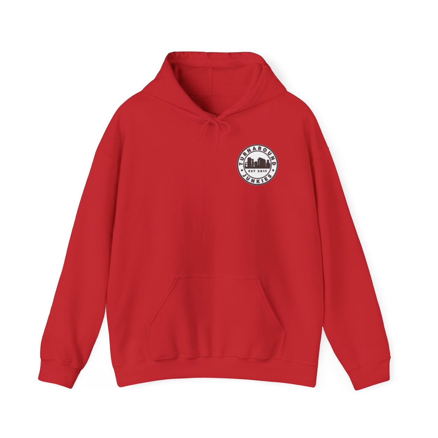 Turnaround Junkies Circle Logo Heavy Blend™ Hooded Sweatshirt