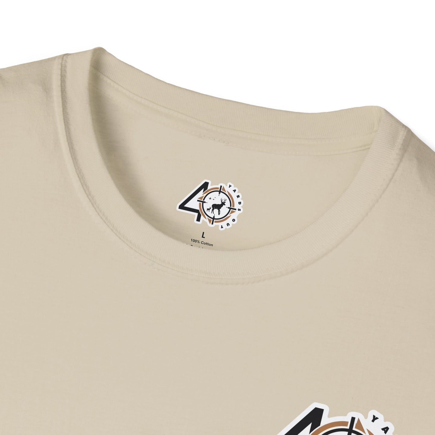 40 Yards Out Hog Hunt Unisex Softstyle T-Shirt