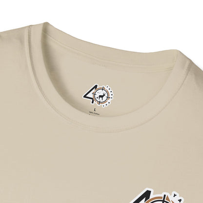 40 Yards Out Hog Hunt Unisex Softstyle T-Shirt