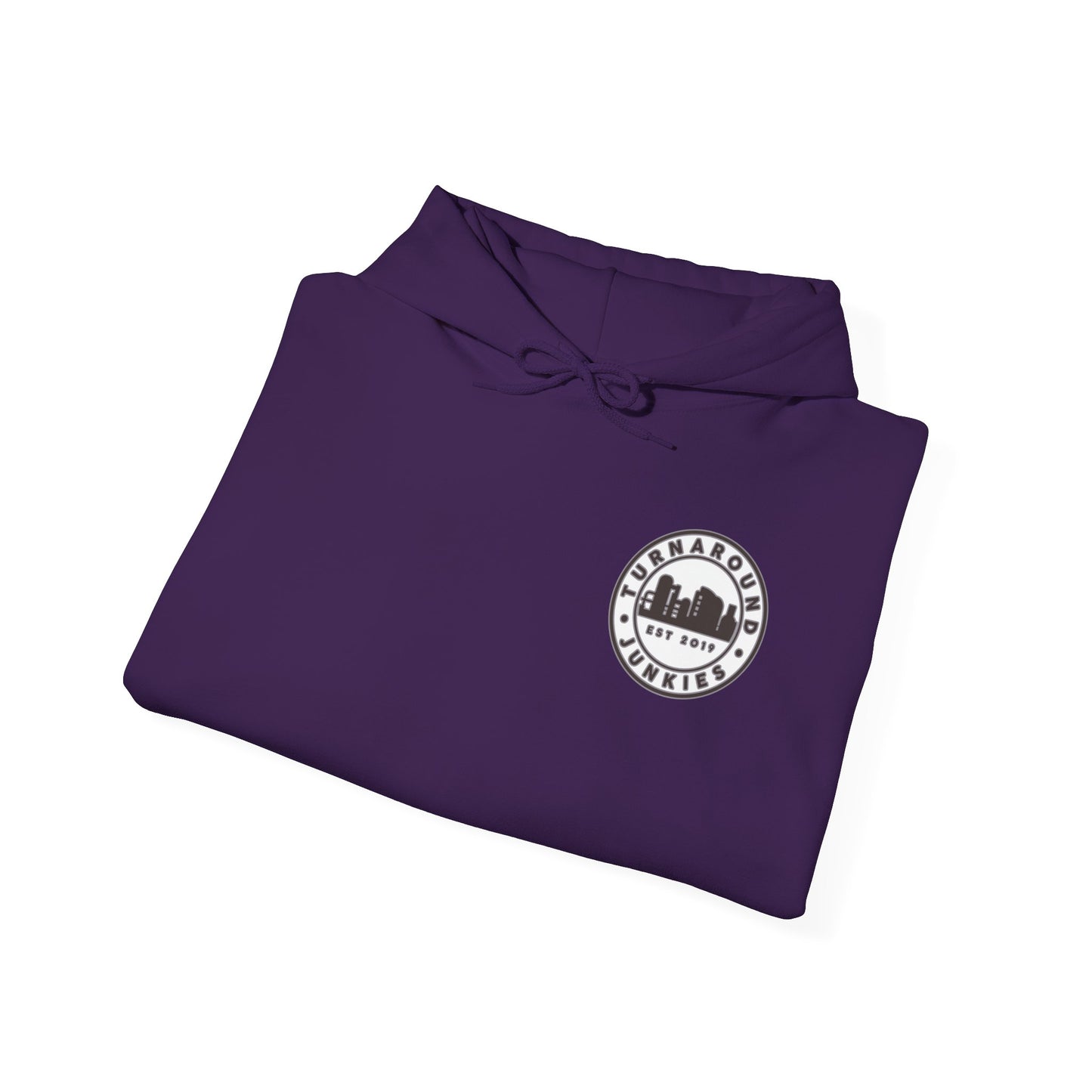 Turnaround Junkies Circle Logo Heavy Blend™ Hooded Sweatshirt