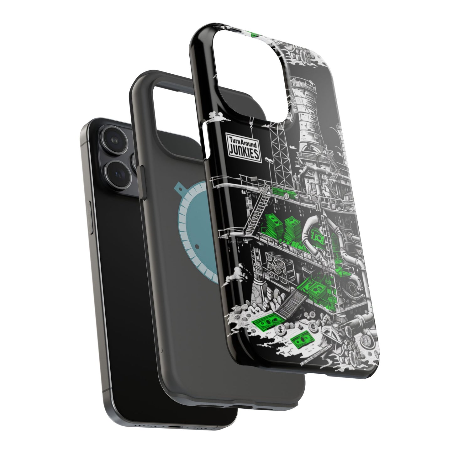 Turnaround Junkies "Stacks On Deck" Magnetic Tough Cases
