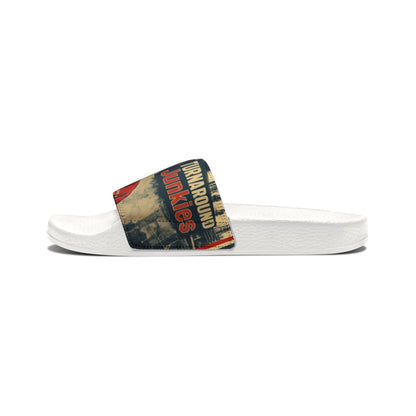 Turnaround Junkies Half-Face Mask Men's Removable-Strap Sandals
