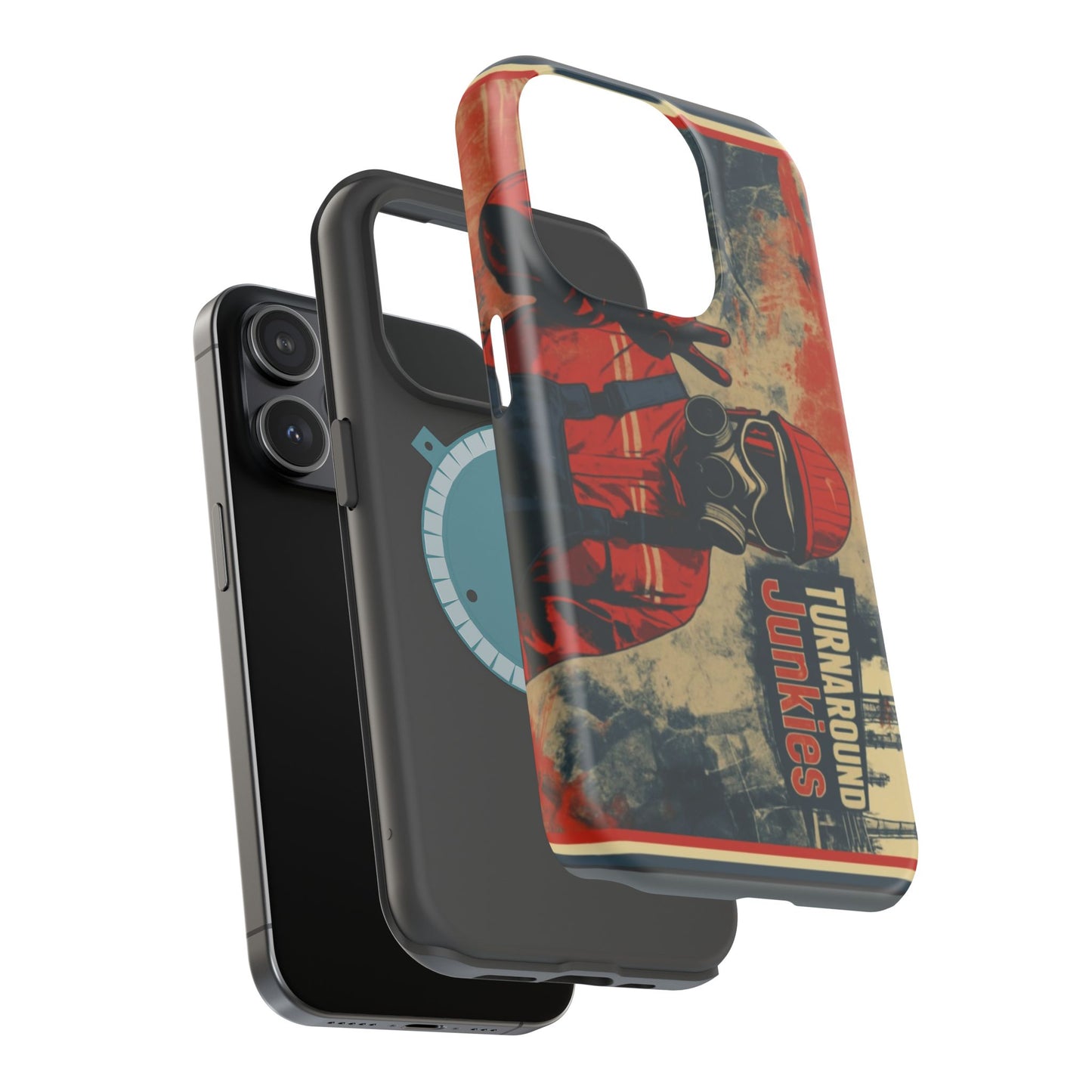 Turnaround Junkies Half-Face Mask Magnetic Tough Cases
