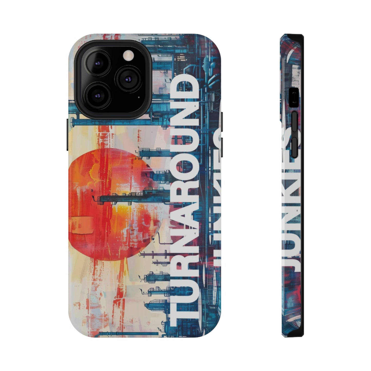Turnaround Junkies  Red Sun Rising Impact-Resistant Cases