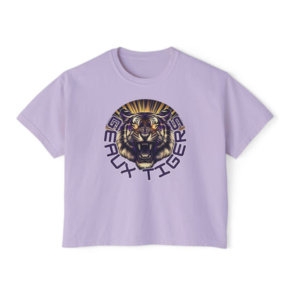 Tigers circle Women's Boxy Tee