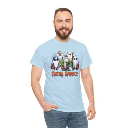 DAD SUPER SPOOKY Unisex Heavy Cotton Tee