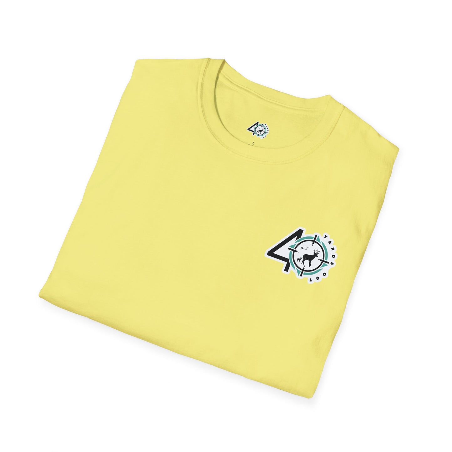 40 Yards Out Wood Duck Unisex Softstyle T-Shirt