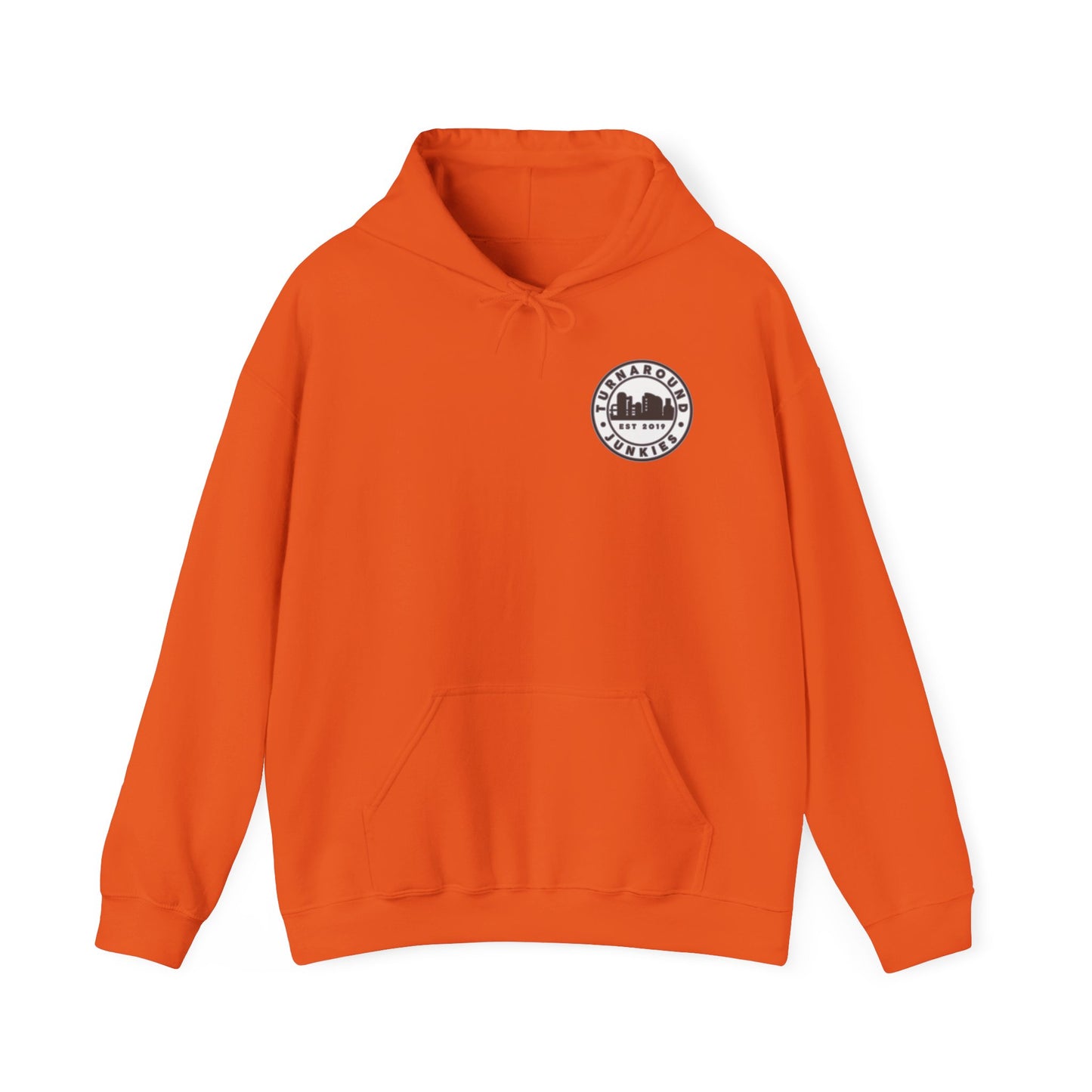 Turnaround Junkies Circle Logo Heavy Blend™ Hooded Sweatshirt