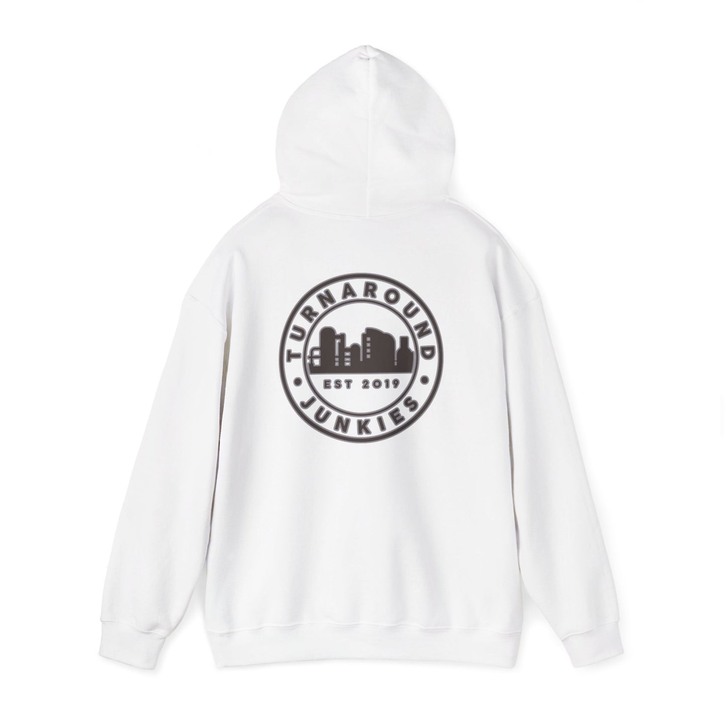 Turnaround Junkies Circle Logo Heavy Blend™ Hooded Sweatshirt