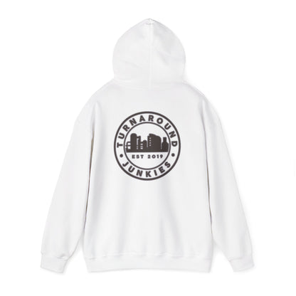 Turnaround Junkies Circle Logo Heavy Blend™ Hooded Sweatshirt
