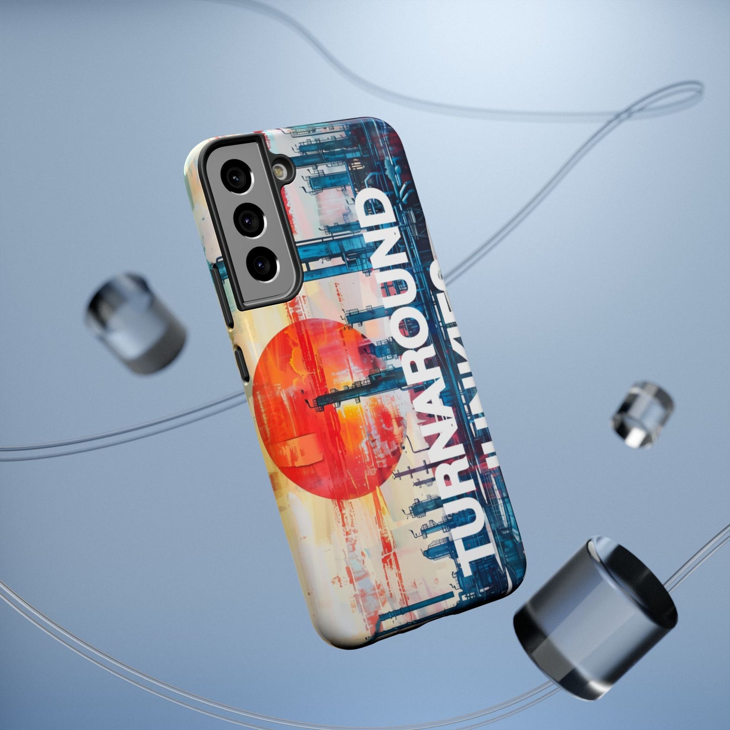 Turnaround Junkies  Red Sun Rising Impact-Resistant Cases