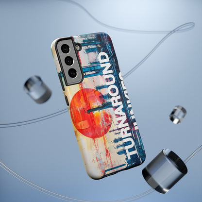 Turnaround Junkies  Red Sun Rising Impact-Resistant Cases