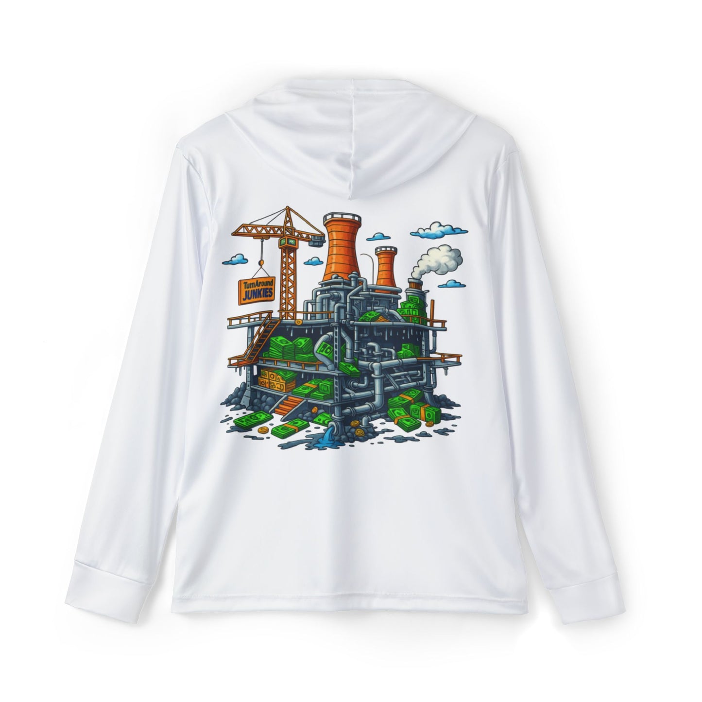 Turnaround Junkies "Stacks On Deck #2" Men's Sports Warmup Hoodie