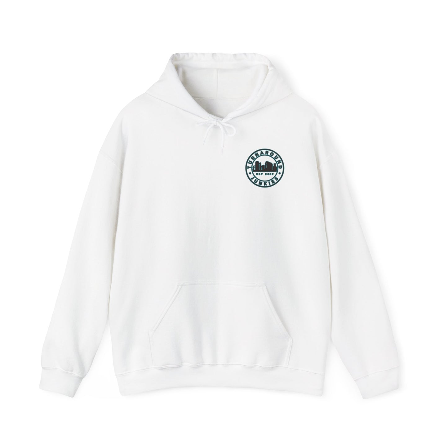 Turnaround Junkies Circle Logo Heavy Blend™ Hooded Sweatshirt