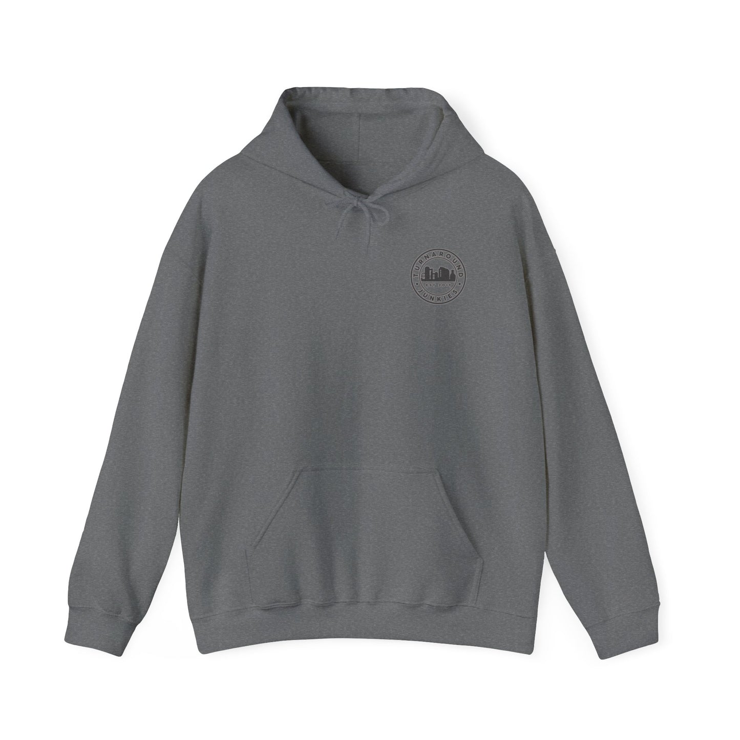 Turnaround Junkies Circle Logo Heavy Blend™ Hooded Sweatshirt