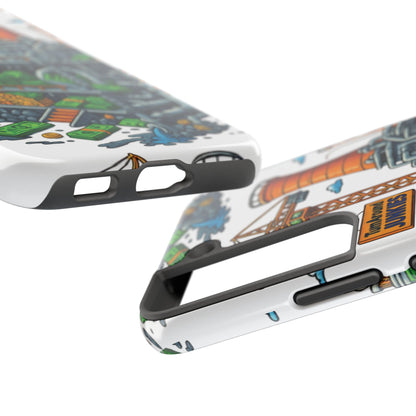 Turnaround Junkies "Stacks On Deck #2" Tough Phone Cases