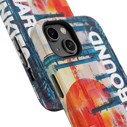 Turnaround Junkies  Red Sun Rising Impact-Resistant Cases