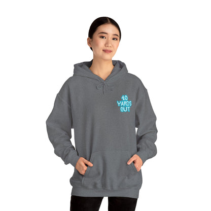 40 YARDS OUT Brand Productions Muddy Boar Heavy Blend™ Hooded Sweatshirt