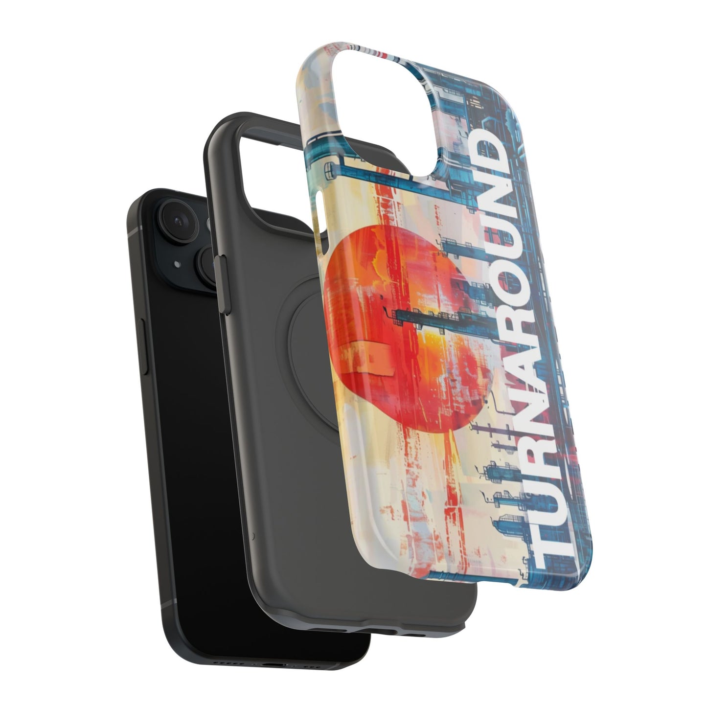 Turnaround Junkies  Red Sun Rising Impact-Resistant Cases