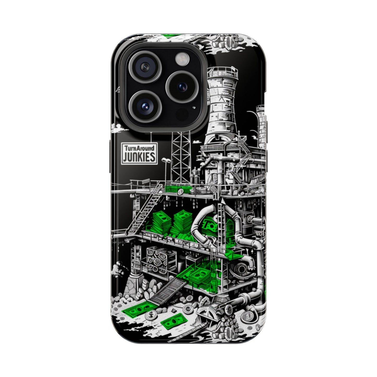 Turnaround Junkies "Stacks On Deck" Magnetic Tough Cases