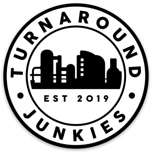 BLACK AND WHITE CIRCLE TURNAROUND JUNKIES